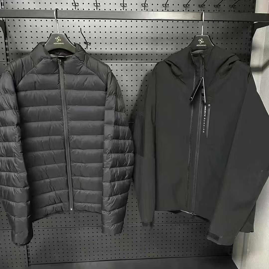 新款防风连帽三合一羽绒 冲锋衣