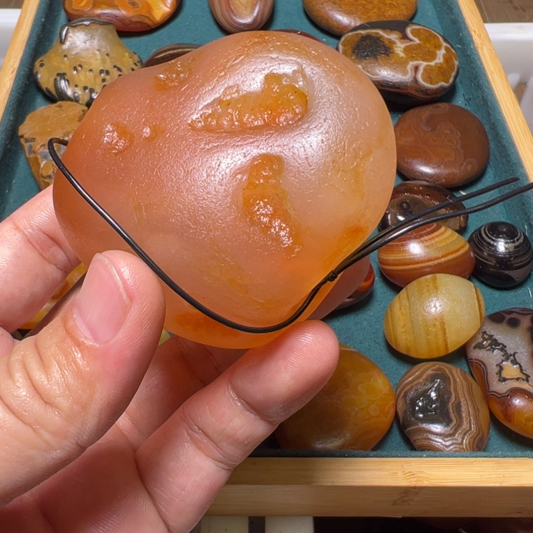 晓***月瓷片马达加斯加奇石