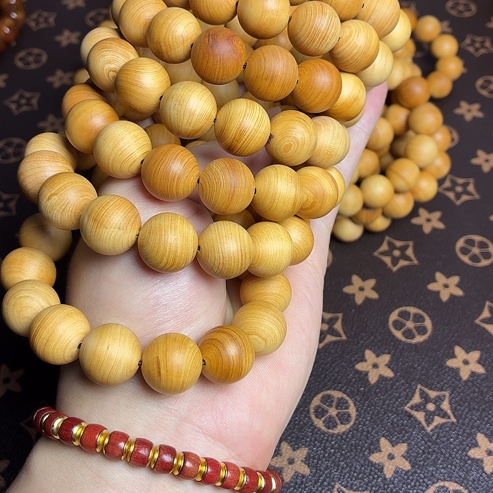 手串/手链柏木（崖柏）崖柏白泥膏15mm