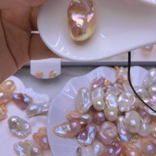 淡水珍珠未镶嵌颈饰