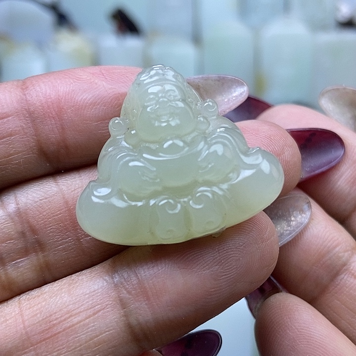 和田玉挂件未镶嵌