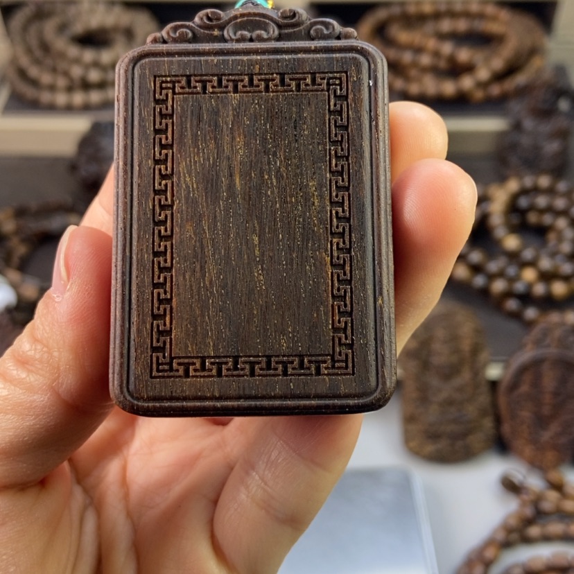 【闪购商品】沉香木吊坠妙*?越南芽庄白棋