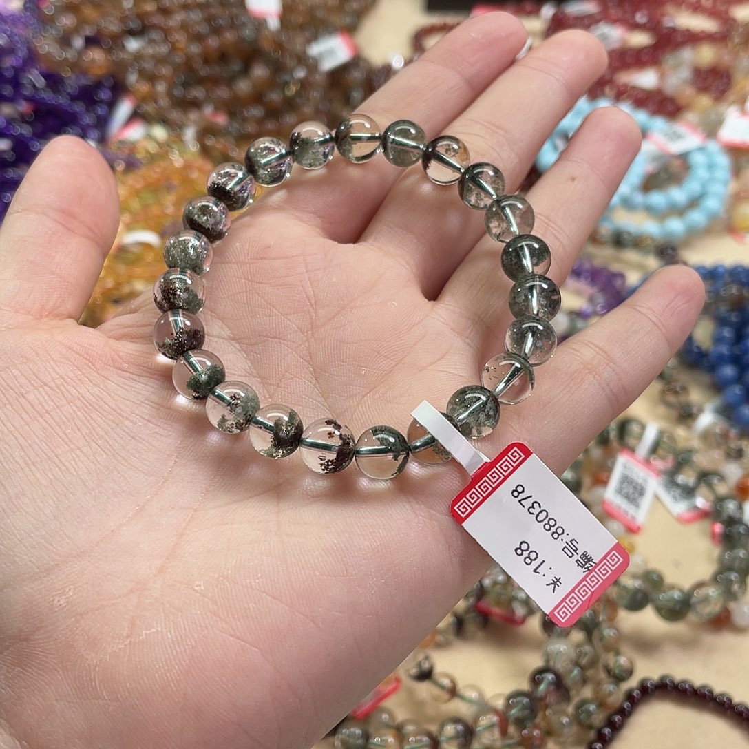 水晶手链未镶嵌绿幽灵