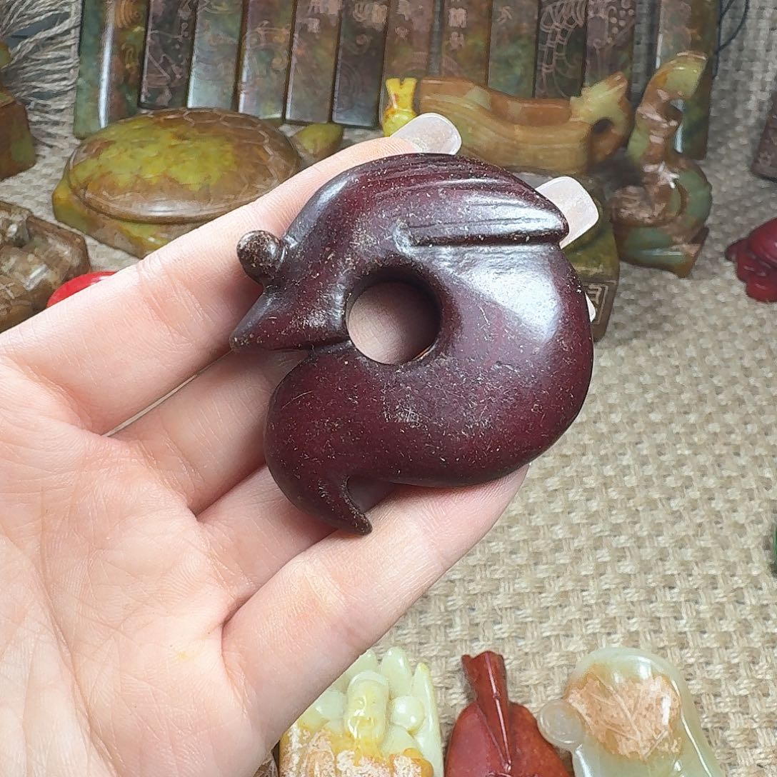 白玉菩提吊坠挂件