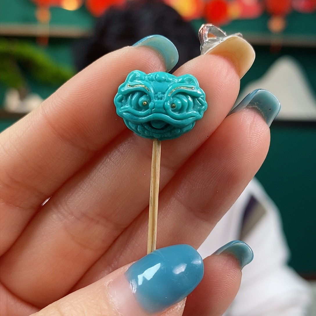 绿松石珠宝奇石未镶嵌