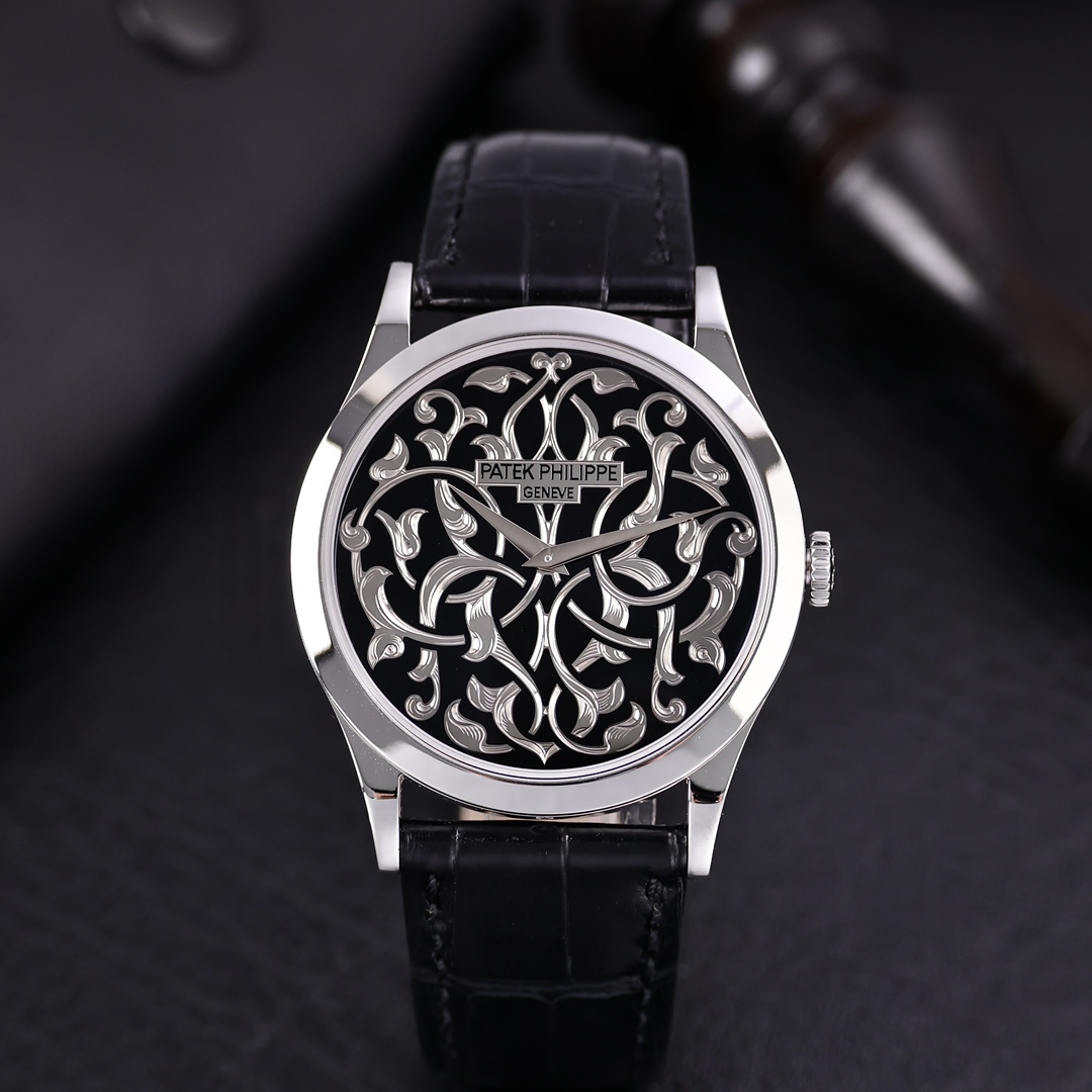 99新 Patek Philippe/百达翡丽 5088/100P-001雕花 2025年1月保卡