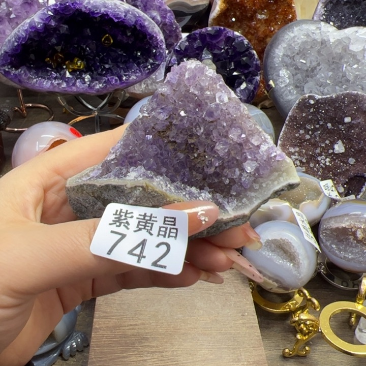 未镶嵌大型摆件（非配饰）紫晶742