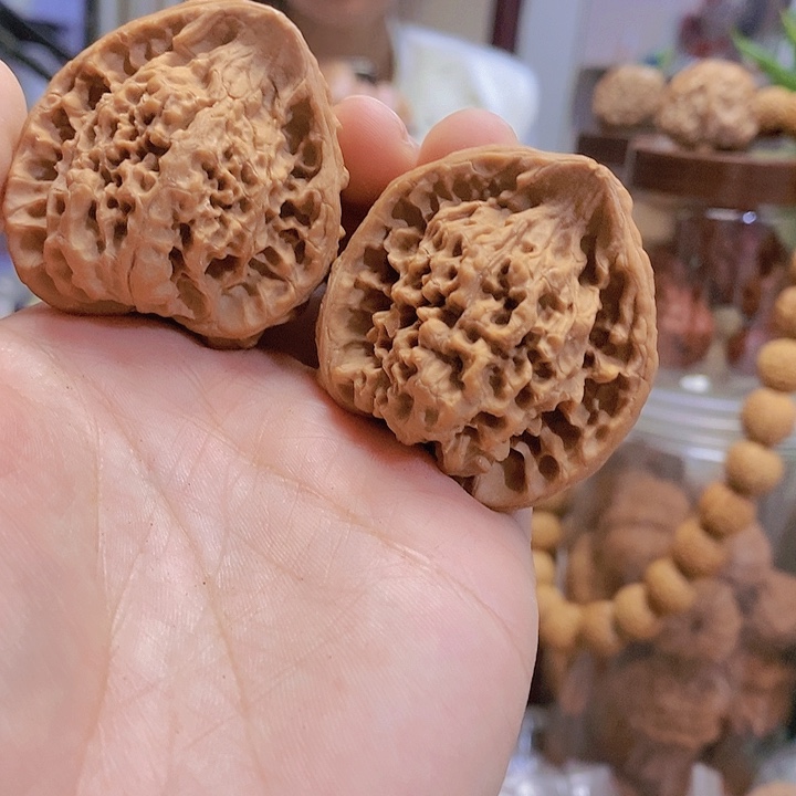 【闪购商品】文玩核桃把件42.5蛇头