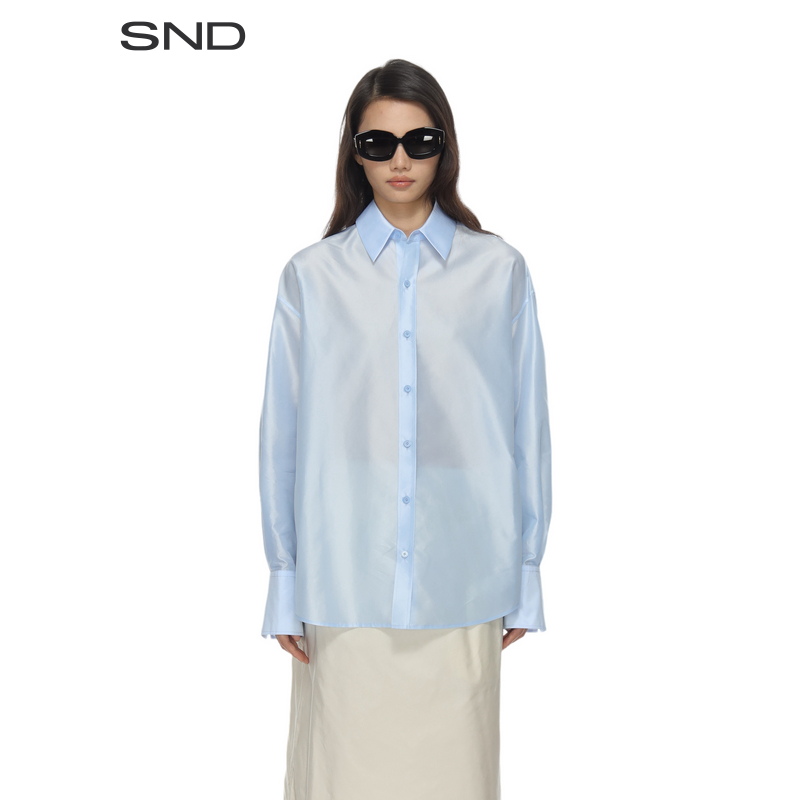 【CARVEN 设计师品牌】SND PF25 简约宽松衬衫