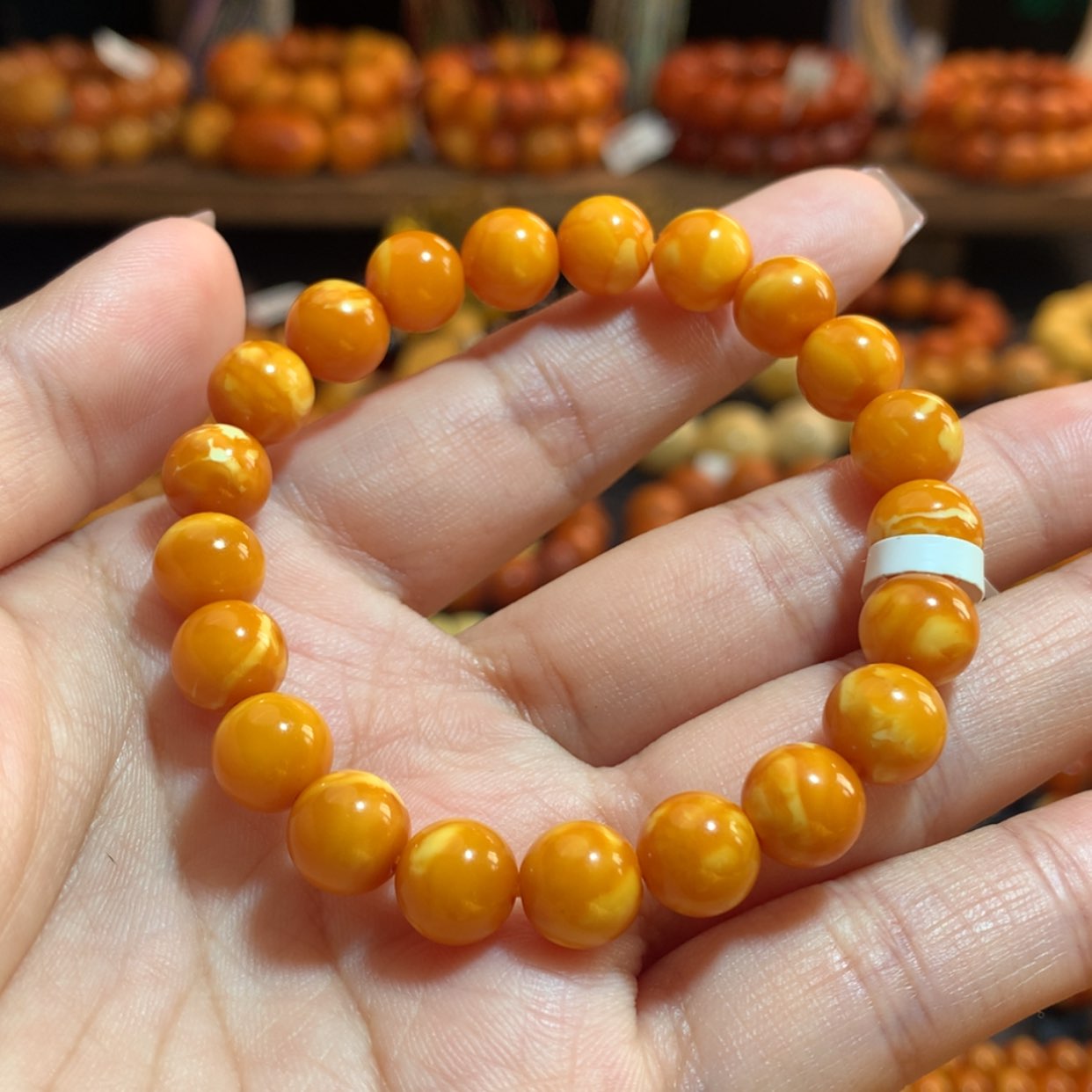 【闪购商品】手串蜜蜡未镶嵌蜜蜡手串