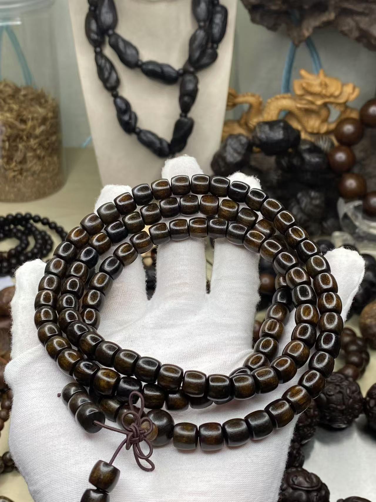 HT8海南手串，8✖️8桶珠老料