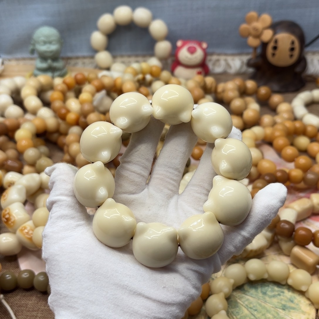 吊坠菩提根/象牙果26+牙果瑕疵机抛猫头107