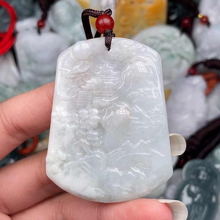 颈饰未镶嵌翡翠翡翠