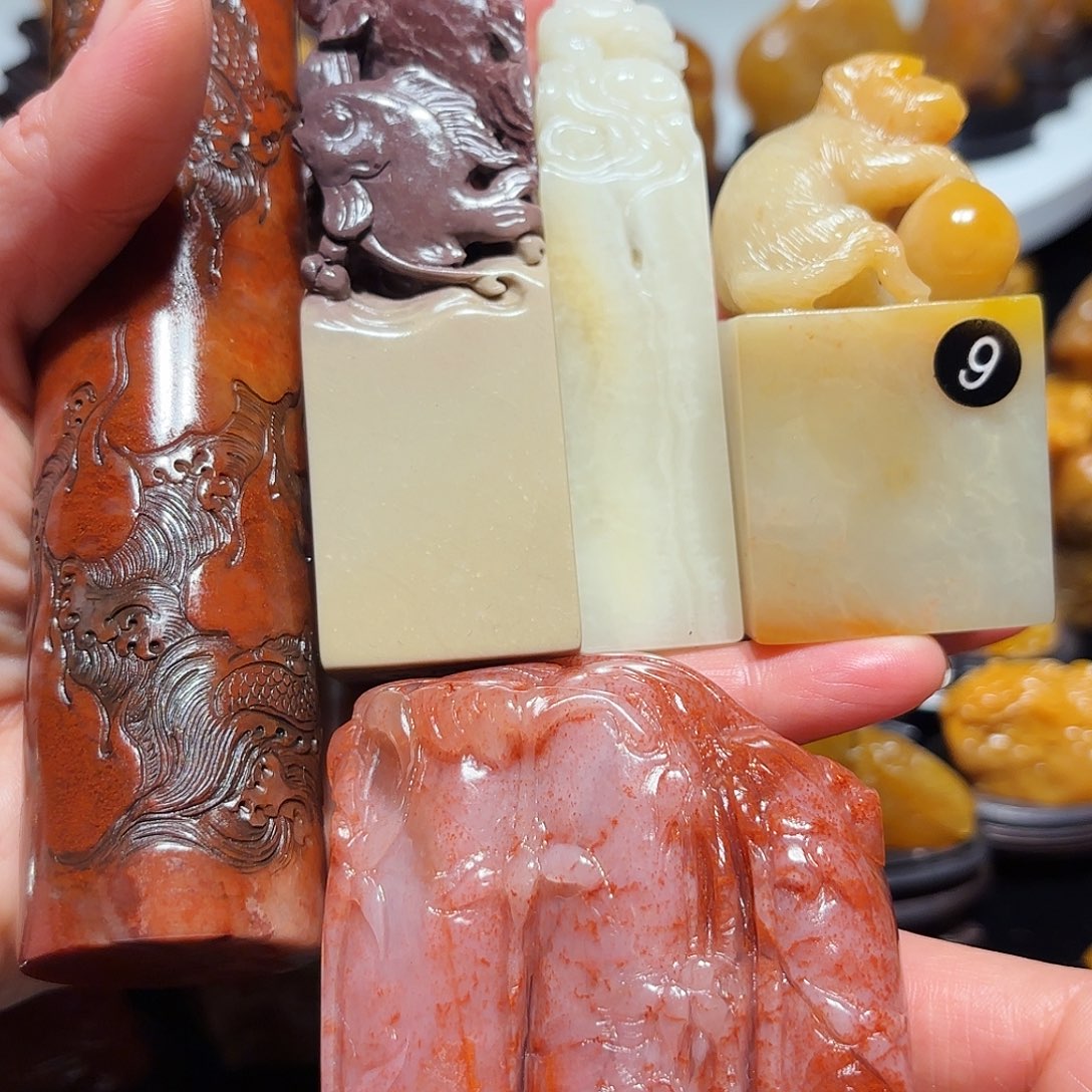 寿山石深**林石雕石雕石雕