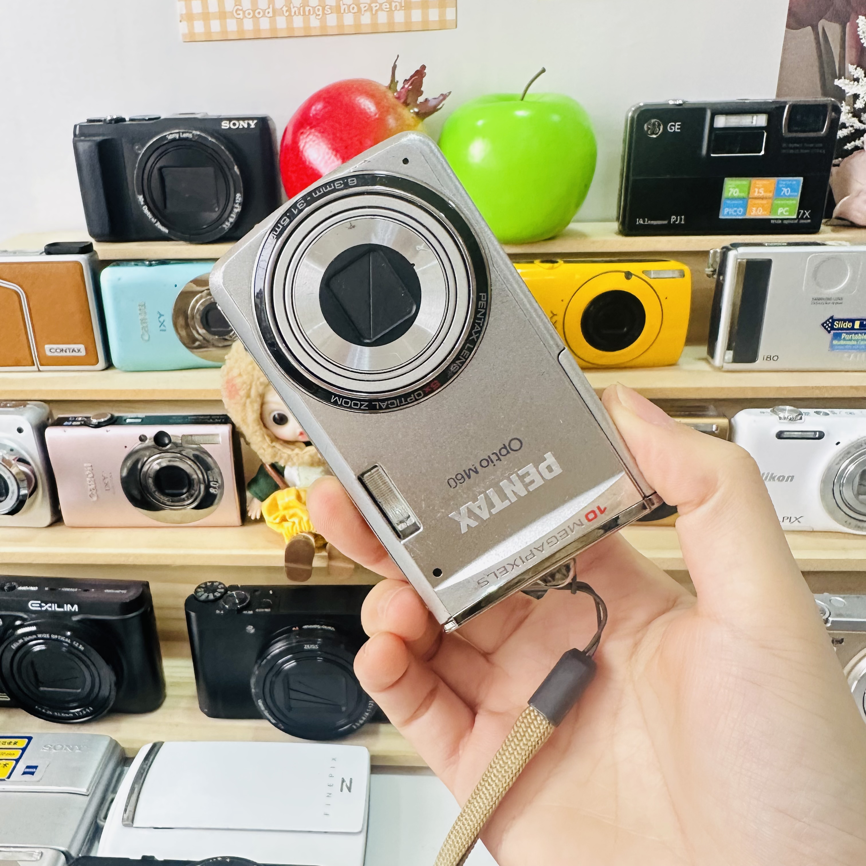 8新 Pentax/宾得 宾得m60屏幕轻微漏夜1000万像素