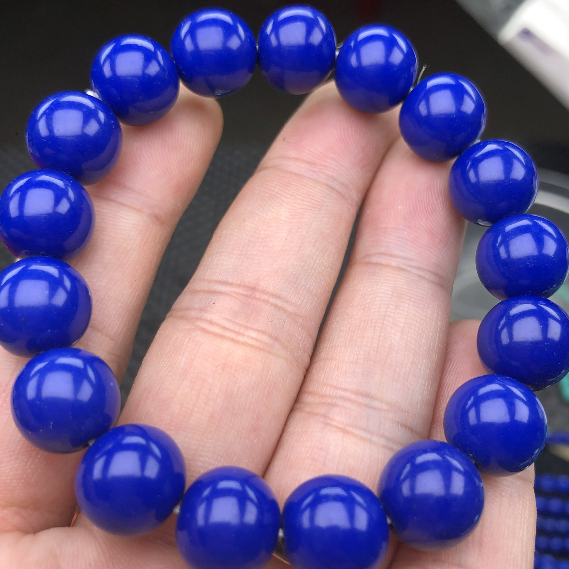 404清金石12mm圆珠手串