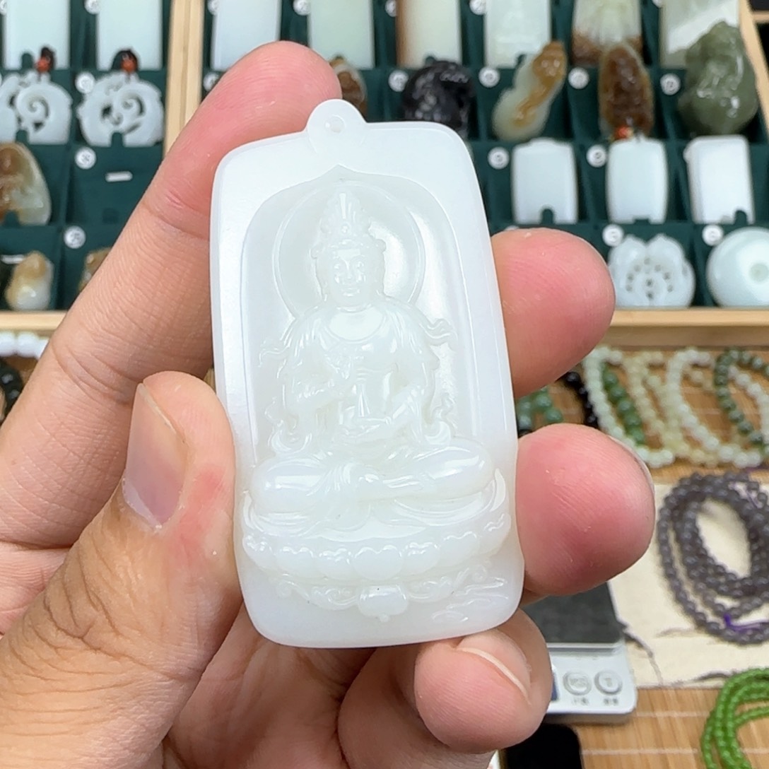 和田玉挂件未镶嵌