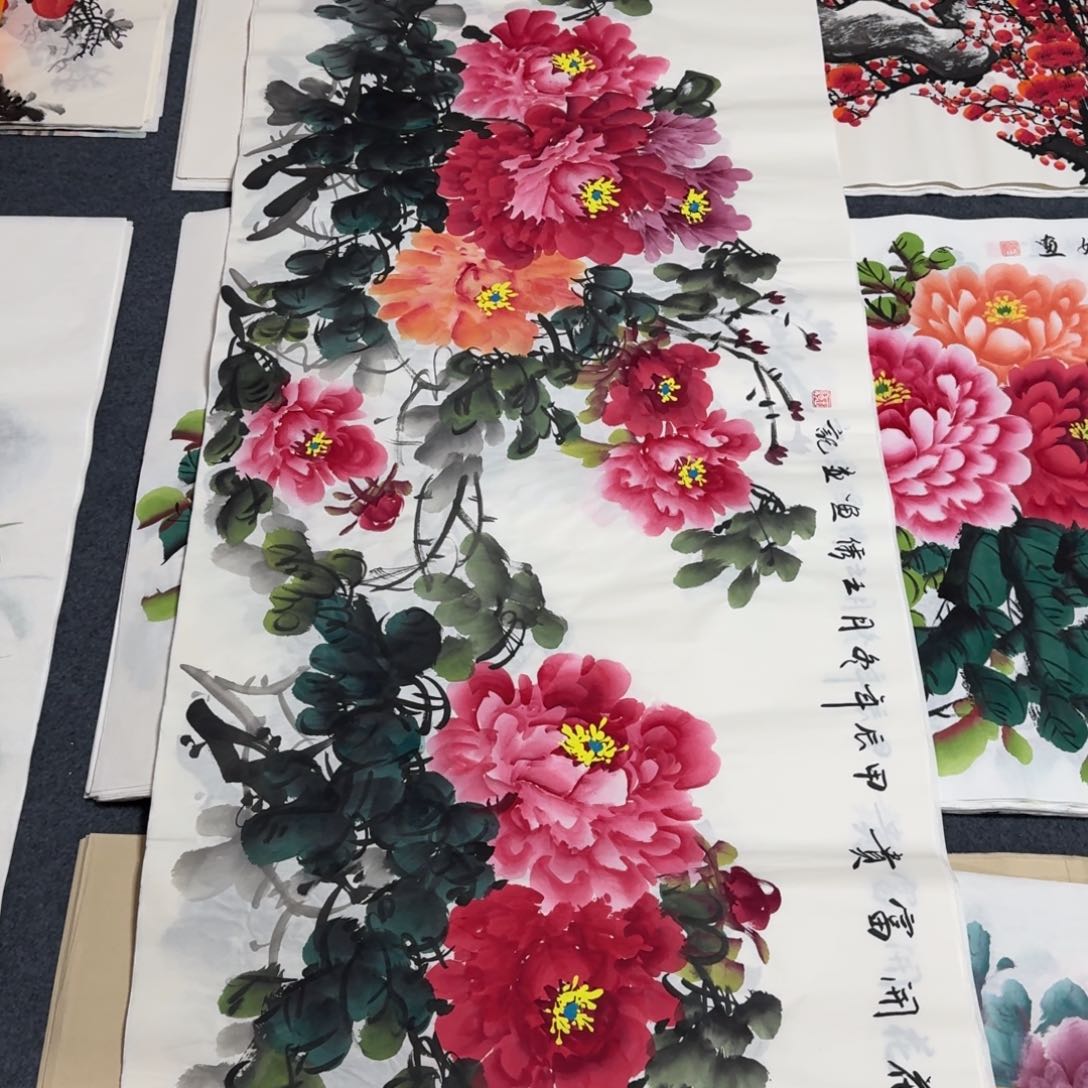 国画晓彤美术馆直播间