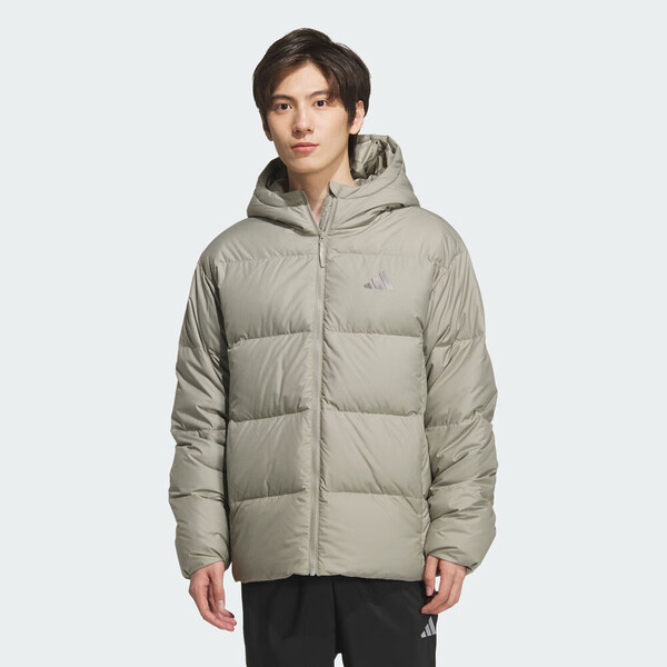adidas/阿迪达斯男子时尚潮流运动休闲连帽羽绒服KC2479