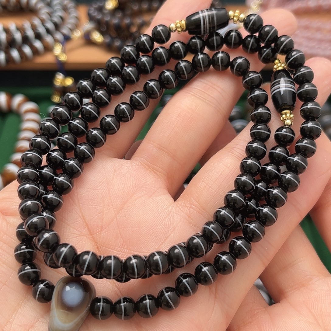 玛瑙/玉髓合金手串