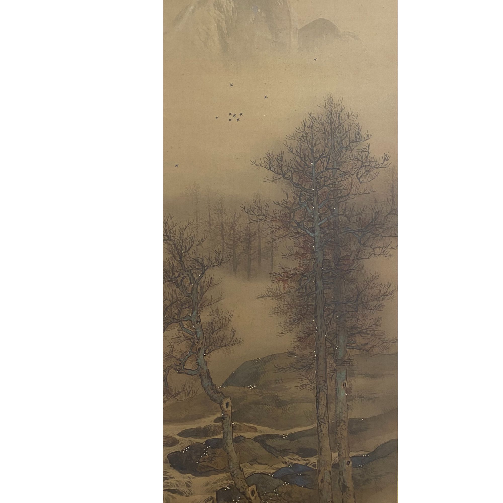 DY13617 山水 122*45  纸本