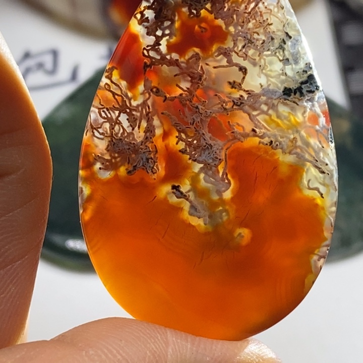 玛瑙/玉髓颈饰未镶嵌洬*^