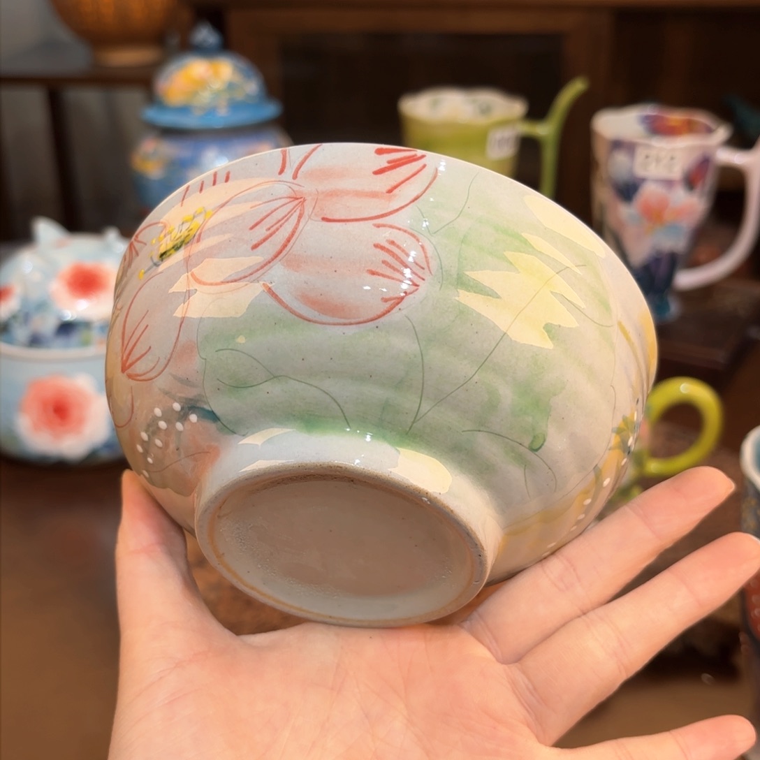 景德镇手绘高温釉下彩陶瓷茶具