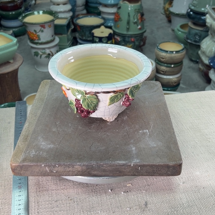 泳坤堂石湾盆陶瓷