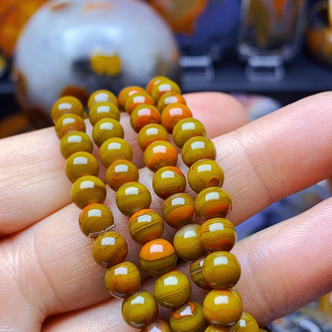 玛瑙/玉髓颈饰未镶嵌北*