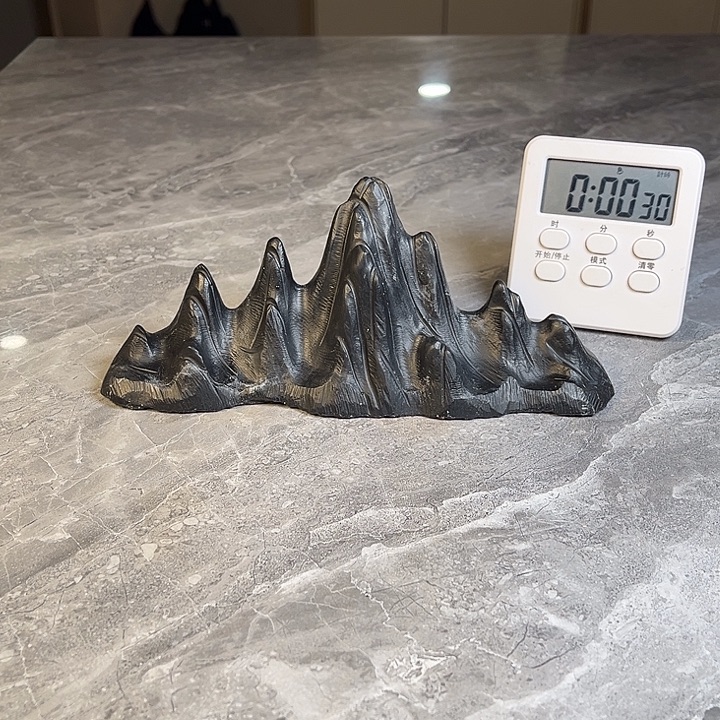 风***人奇石茶宠鱼缸文房摆件