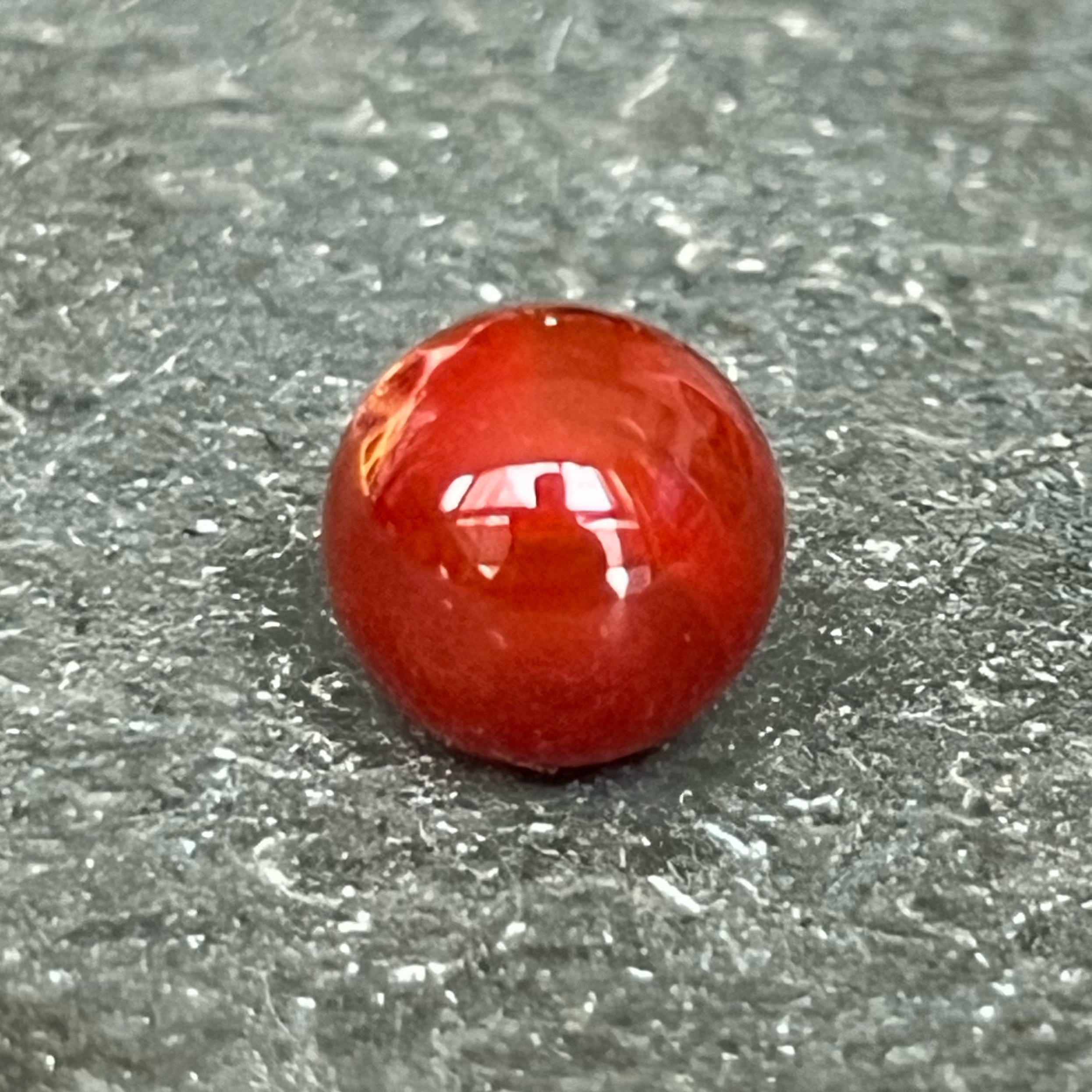 天然南红玛瑙圆珠10mm火焰纹满色散珠手串配件单珠手链顶珠配饰