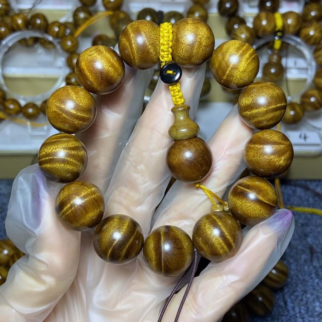 楠木（金丝楠）手串/手链枯木1.8