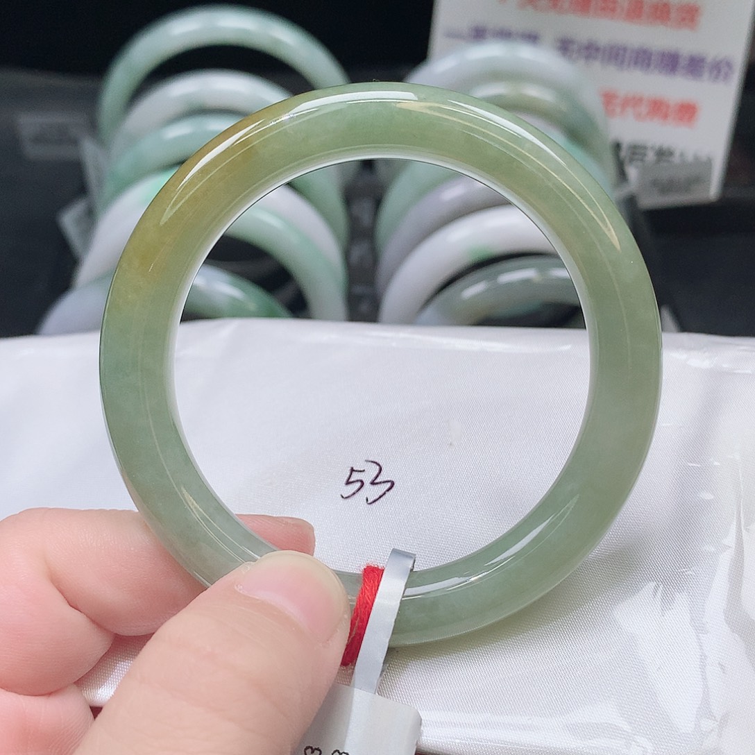 翡翠未镶嵌手镯215