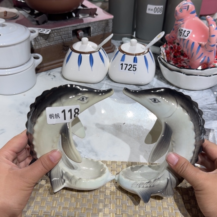 瓷片陶瓷瑕疵介意慎拍118