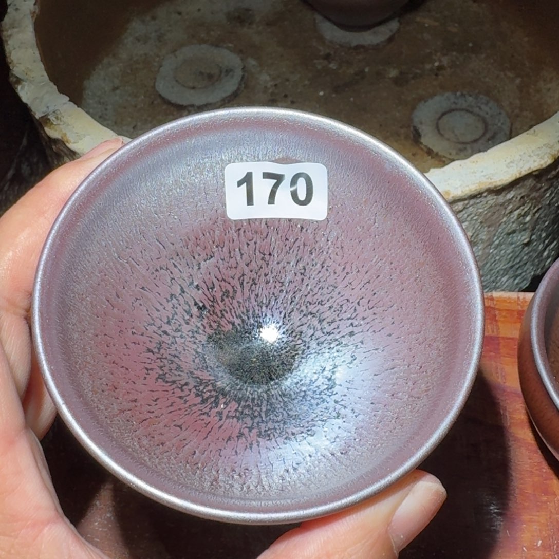 小雨茶盏，手工柴烧，