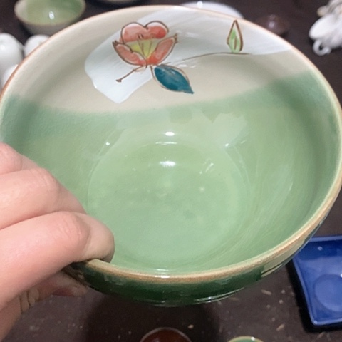 摆件，烧制问题都是正常的哦瑕疵出