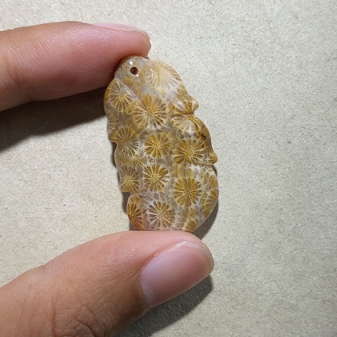 硅化珊瑚（珊瑚玉）手链未镶嵌100