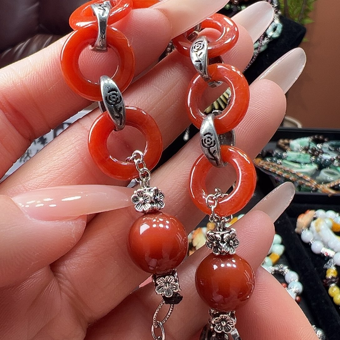 翡翠未镶嵌手链手链