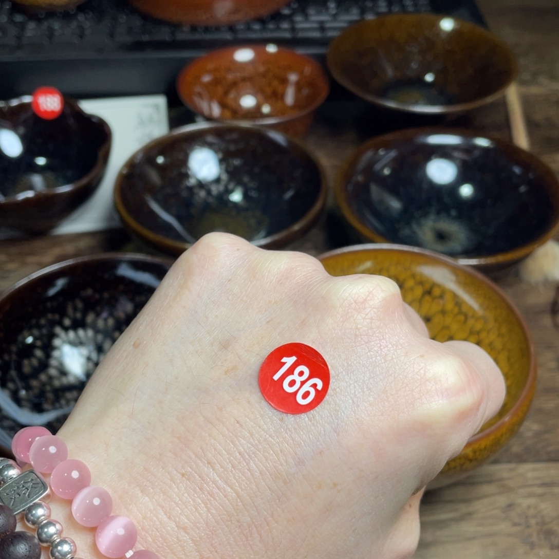 洛***子茶盏186 建窑建盏茶盏