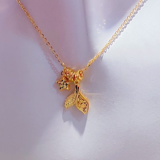 水贝柜台现货黄金幸运鱼尾财富金条悦己好物足金999