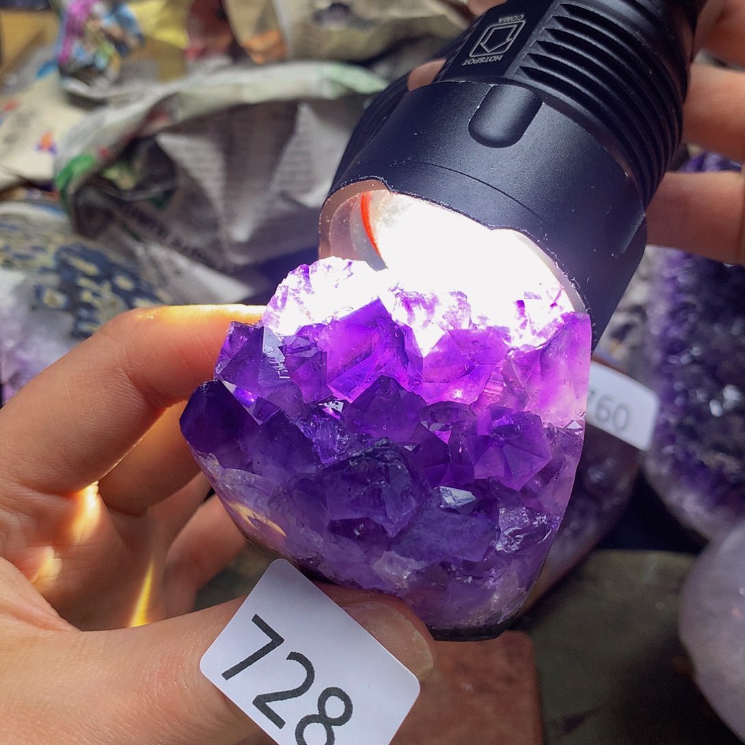 紫晶大型摆件（非配饰）未镶嵌