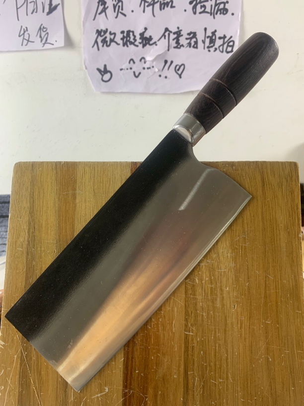三合钢2号桑刀切片厨师家用刀