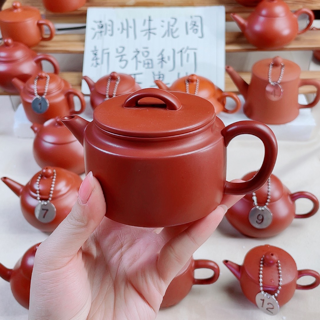 潮州朱泥壶大汉瓦180
