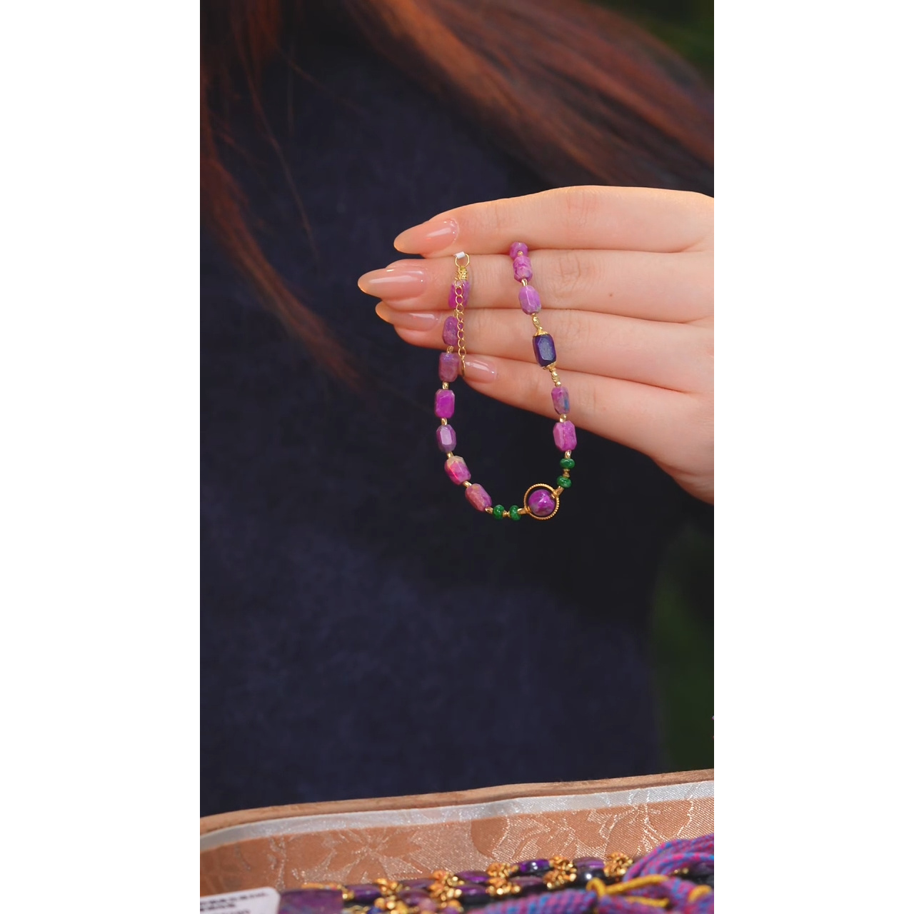 苏纪石（舒俱来）手链未镶嵌多样性发@@W8008