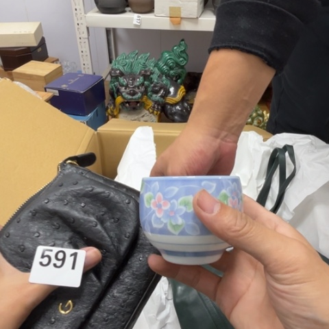 M***a瓷片摆件工艺品瓷器摆件777 