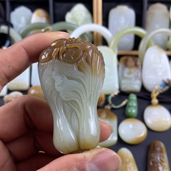 和田玉挂件未镶嵌