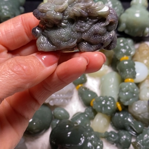 未镶嵌和田玉（糖玉）珠宝奇石辰*