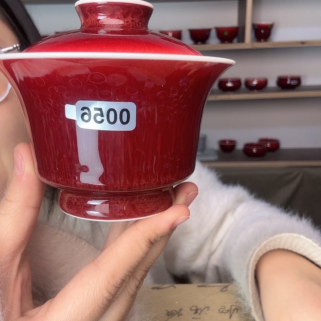 杯景德镇郎红陶瓷