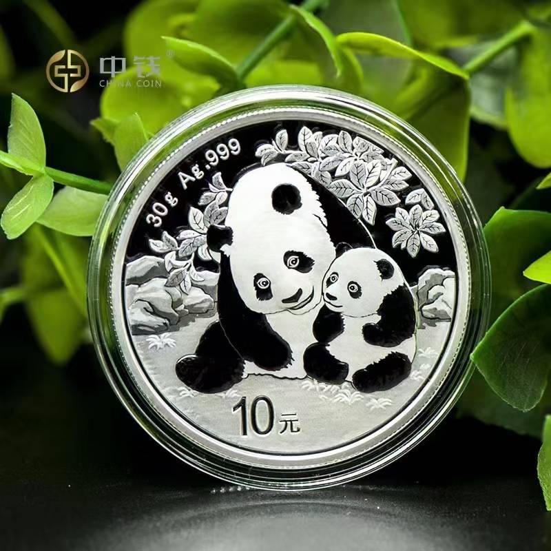 2024年熊猫30克银币