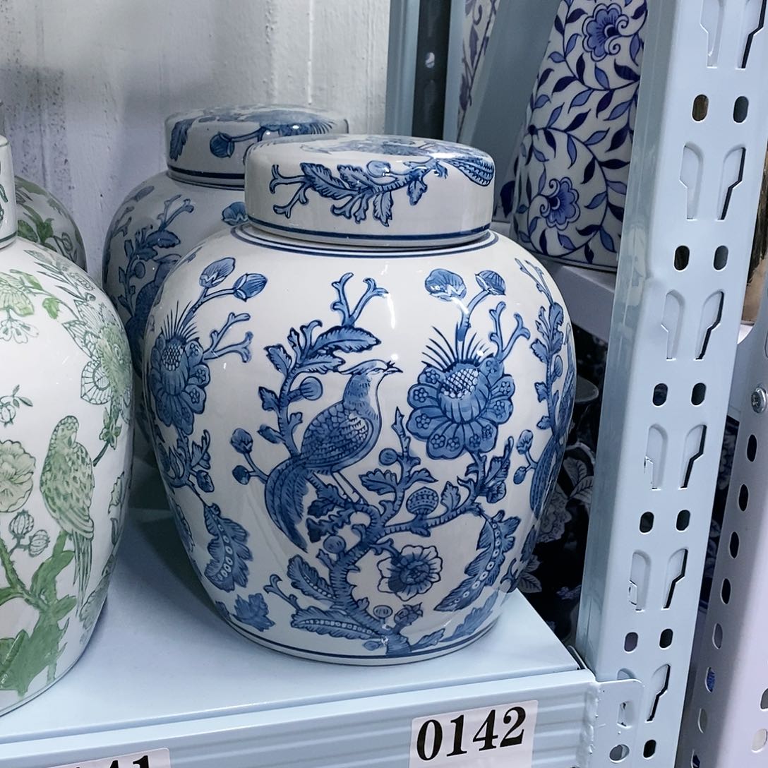 【闪购商品】摆件储物罐瓷器摆件………………………………